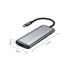 Original Xiaomi Youpin UC39-PDMI HAGiBiS USB-C / Type-C to HDMI Multifunctional Converter (Dark Space Gray)