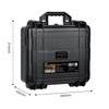 STARTRC 1109761 ABS Waterproof Shockproof Suitcase Storage Box for DJI Mavic 2 Pro / Zoom(Black)