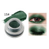 Niceface 3 PCS Natural  Single Eyeshadow Cream Waterproof Long Lasting Pigments Red Green Color Shimmer Metallic Eye Shadow(15)