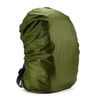 Waterproof Dustproof Backpack Rain Cover Portable Ultralight Outdoor Tools Hiking Protective Cover 50-60L(Arm Green)