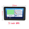 Q5 Car 5 inch HD TFT Touch Screen GPS Navigator Support TF Card / MP3 / FM Transmitter, Specification:Africa Map