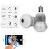 EC9 1.3 Million Pixels Light Bulb Panoramic 360 Degrees Fisheye Lens Surveillance Wireless Camera