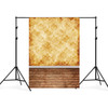 1.5m x 2.1m Pattern Vintage Wooden Board Baby Photo Background Cloth