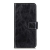 For LG K40S Retro Crazy Horse Texture Horizontal Flip Leather Case with Holder & Card Slots & Photo Frame & Wallet(Black)