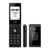 UNIWA X28 Dual-screen Flip Phone, 2.8 inch + 1.77 inch, MT6261D, Support Bluetooth, FM, SOS, GSM, Dual SIM (Black)