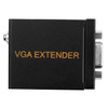 VGA Signal to RJ45 Signal Extender Transmitter + Receiver Converter Ethernet Cable, Transmission Distance: 60m