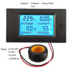 PZEM-061 4 in 1 DC Digital Display Meter Voltage Measuring Instrument, AC 80-260V, 100A(Black)