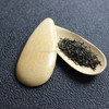 2 PCS Cute Melon seed shape Handmade Mini Bamboo Tea Scoops Kung Fu Tea Spoon Black Green Tea Shovel