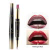 QIC Q909 2 in 1 Lipstick + Lipliner Makeup Long Lasting Cosmetics Lip Rouge(8-Bright Red)