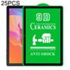 For Huawei MatePad T10s 10.1 inch 25 PCS 9D Full Screen Full Glue Ceramic Film