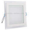 12W White LED Panel Light Lamp, Luminous Flux: 1080lm, Size: 16 x 16 x 3.6cm