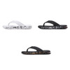 Summer Men Flip Flops Beach Casual Water-Related Shoes Slippers, Size: 41(709 Black White)