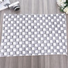 Soft Flannel Pet Blanket Dots Printed Breathable Bed Mat Warm Pet Sleeping Cushion Cover for Pet Dog Cat, Size:M(Grey)