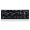 Ajazz AK535 104-Key Cherry Mechanical Keyboard Wired Office Backlit Gaming Keyboard, Cable Length: 1.8m(Green Shaft)