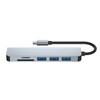 6 in 1 Type C to 3 x USB Ports + SD/TF + HDMI Docking Station