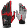 PGM Golf Microfiber Single Non-slip Left Hand Gloves for Men (Color:Black Red Size:S)