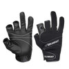 SeaKnight SK03 Fishing Gloves Waterproof Breathable Lure Anti-skid Wear-resistant Fishing Equipment, Size:L (Black)