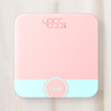 2 PCS TUY 6026 Human Body Electronic Scale Home Weight Health Scale, Size: 28x28cm(Charging Type Pink)