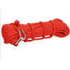 Climbing Auxiliary Rope Static Rope Safety Rescue Rope, Length: 15m Diameter: 10mm(Red)