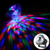 3W RGB IP65 Waterproof Mini Crystal Magic Ball LED Stage Light , 3 LEDs Outdoor Lawn Garden Light for Disco DJ, KTV Club, Bar, Wedding, Home Party(Colorful Light)
