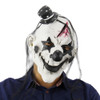 Halloween Festival Party Latex Devil Clown Frightened Mask Headgear, with Hair