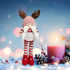 Christmas Decoration Props Faceless Doll Telescopic Doll(Braid)