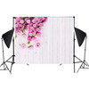1.25m x 0.8m Wood grain flower branch prop 3D simulation photography background cloth(MB18)