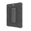 For Samsung Galaxy Tab S2 9.7 T810 C5 Four Corners Shockproof Silicone + PC Protective Case with Holder(Black)