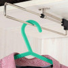 Telescopic Rail Pull-Out Wardrobe Clothes Hanger?40cm)