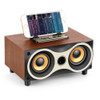 X6 Portable Wooden Wireless Speaker Subwoofer Stero Radio FM Desktop Bluetooth Speakers