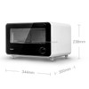 Original Xiaomi Youpin TOKIT 12L 1200W Mini Smart Electric Oven, CN Plug (White)