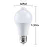 LED Light Waterproof Motion Sensor Infrared Sensor E27 LED Sensor Bulb White Light