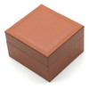 2 PCS Flip Watch Box Bracelet Gift Packaging Storage Box(Brown)
