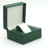 2 PCS Flip Watch Box Bracelet Gift Packaging Storage Box(Green)