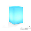3W Alexa Voice Control Smart Light WIFI Mobile Phone APP Atmosphere Night Light, Specification: 10x15cm (Square Table Lamp)
