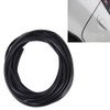 5m Car Decorative Strip PVC Chrome Decoration Strip Door Seal Window Seal(Black)