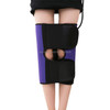 O/X Leg Inflatable Correction Brace Bands Straightening Bandage Legs Posture Corrector Belt(Purple)