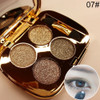 Professional  Eye Makeup Eyeshadow Palette Gold Smoky Cosmetics Makeup Palette Diamond Bright Glitter Eye Shadow(7)