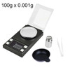 MH-8028 100g x 0.001g High Accuracy Digital Electronic Portable Jewelry Diamond Gem Carat Lab Weight Scale Balance Device with 1.6 inch LCD Screen