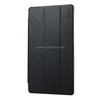 ENKAY Silk Texture Horizontal Flip PU Leather Case for Galaxy Tab S4 10.5 / T835, with Three-folding Holder & Sleep / Wake-up Function(Black)