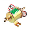HEP-02A Universal Car 12V Fuel Pump Inline Low Pressure Electric Fuel Pump (Gold)