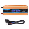 Carmaer 60V to 220V 2200W Car Multi-function Double Digital Display Inverter Household Power Converter