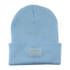 Unisex Warm Winter Polyacrylonitrile Knit Hat Adult Head Cap with 5 LED Light (Aqua Blue)