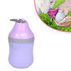 Pets Go Out Portable Folding Kettle Drinking Fountain Drinking Supplies, Size:L(Purple)