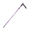 TANERDD TR-D0001 Trekking Poles Aluminum Alloy Folding Outdoor Handrails Trekking Walking Sticks(Short Model (Purple))