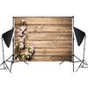 1.25m x 0.8m Imitation Wood Grain Board Gourmet 3D Photo Photography Background Cloth(MB1)
