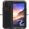 LOVE MEI Powerful Dustproof Shockproof Splashproof Metal + Silicone Combination Case for Xiaomi Mi Max 3 (Black)