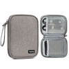 Baona BN-C003 Mobile Hard Disk Protection Cover Portable Storage Hard Disk Bag, Specification: Single-layer (Gray)