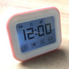 Kitchen Timer Digital Alarm Clock Large LCD Touch Screen Come with Night Light for Cooking Baking(Pink)