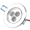 3W Ceiling Light Down Light Bulb, 3 LED, Warm White Light, AC 85-265V